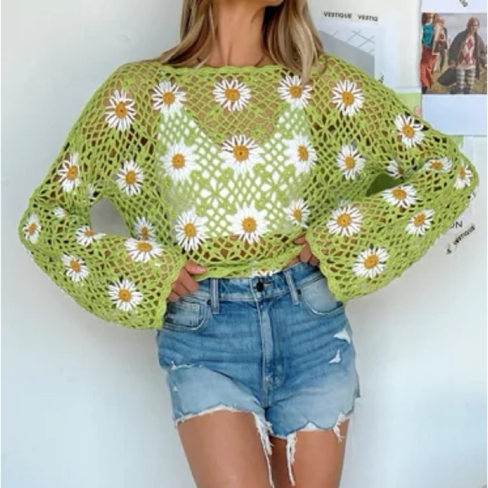 Lucy Open Knit Sweater